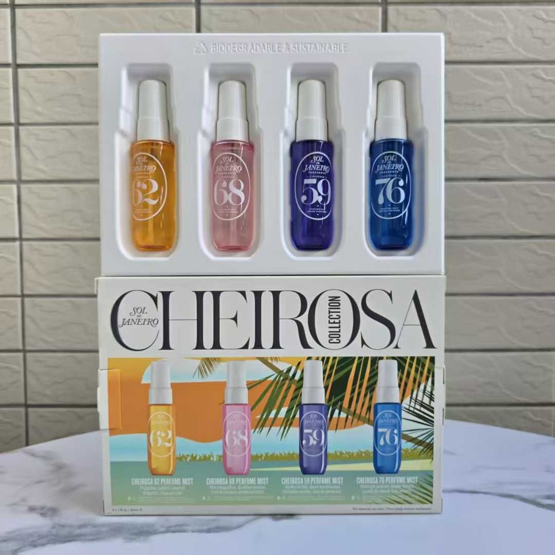 Sol de Janeiro Perfume 4-piece set-30ml62+68+59+76