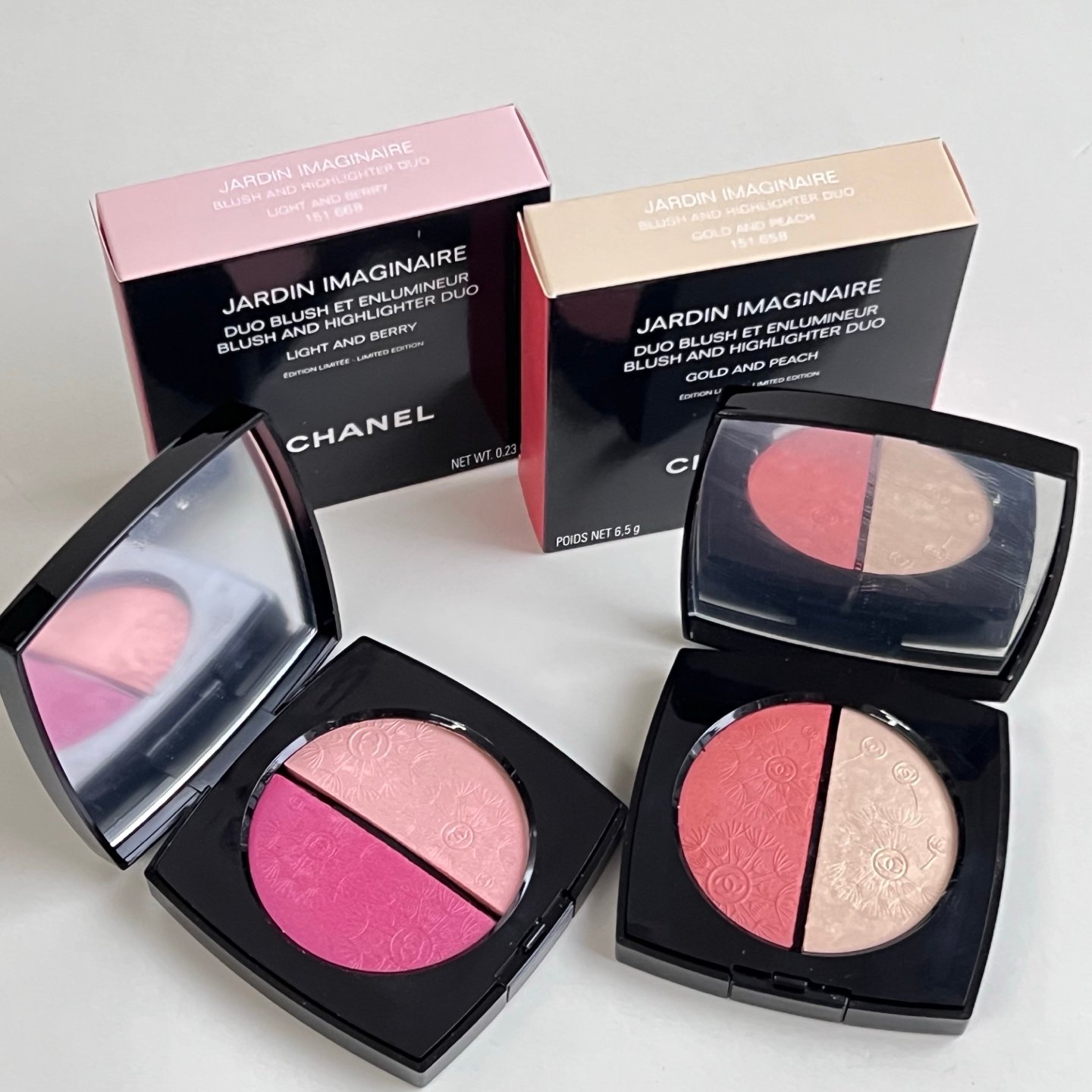 Chanel High Gloss Blush Dual Color Contouring Palette 6.5g
